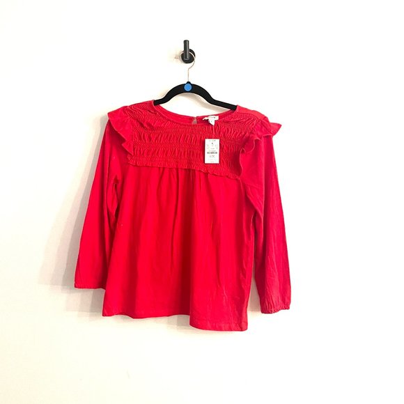 J Crew Red Top Small NWT - Picture 1 of 3
